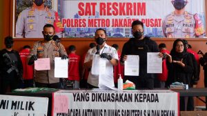 Polres Metro Jakarta Pusat Amankan Mafia Tanah