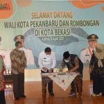 Wali kota Bekasi Terima Kunjungan Wali Kota Pekanbaru