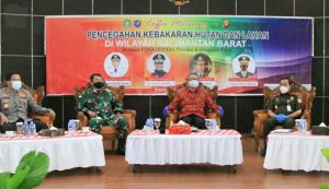 Panglima Kodam Tanjungpura Gelar Coffe Morning