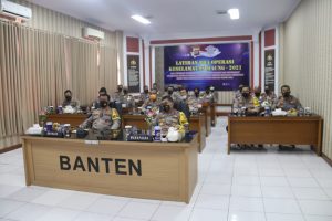 Polda Banten Gelar Latihan Pra Operasi Keselamatan