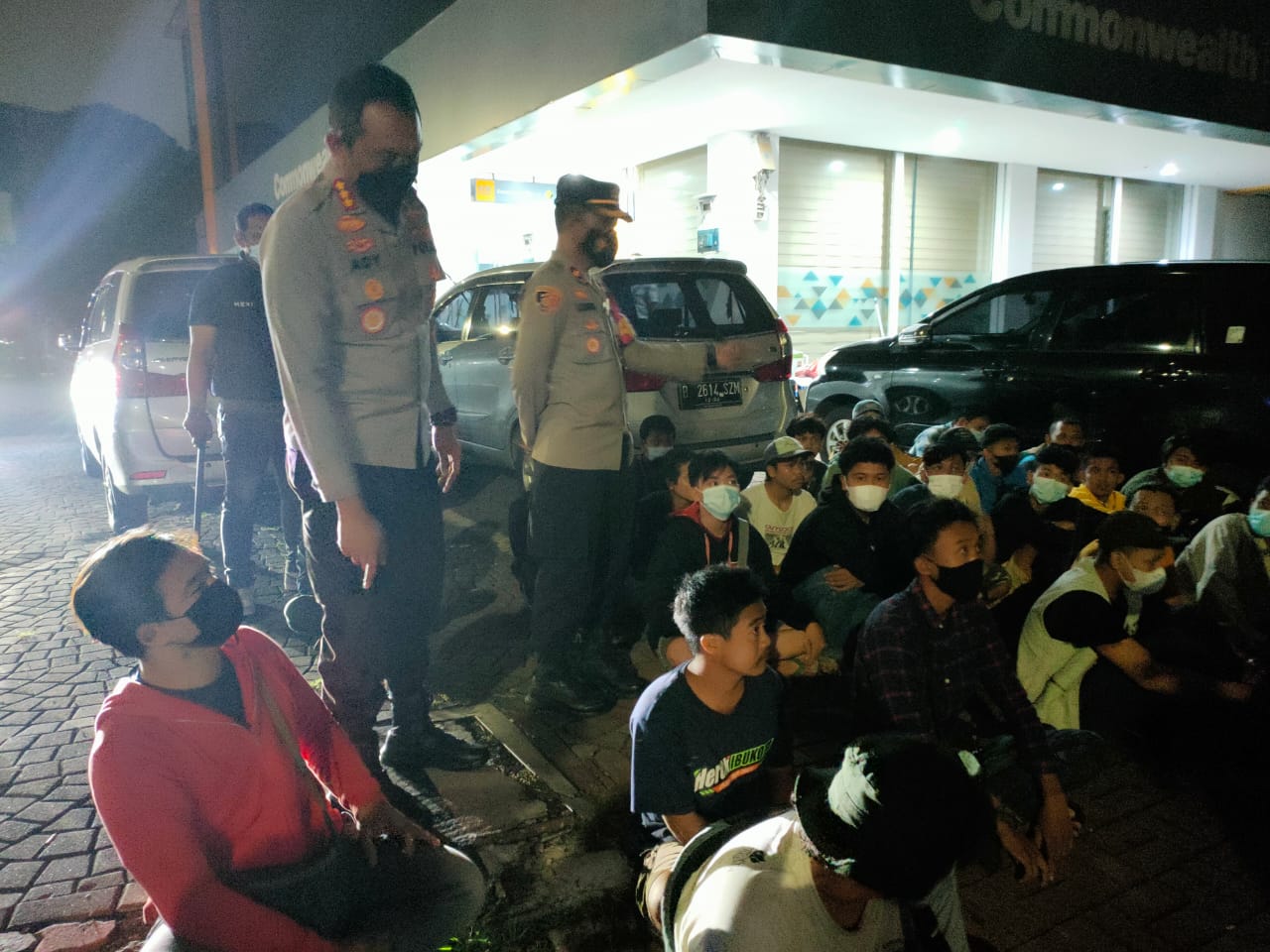 Aksi Balap Liar Berhasil Di Amankan Polres Metro Jakarta