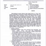Komite Penanganan Covid-19 Keluarkan Surat Perihal Larangan Mudik Sementara