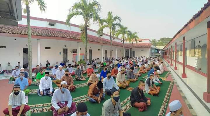 Gema Takbir dan Tahmid Berkumandang Di Lapas Rangkasbitung