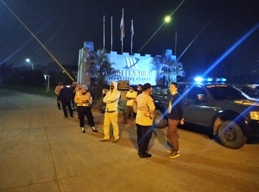Gabungan Polres Tangerang Gelar Patroli Skala Besar