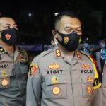 Kapolres Cilegon Polda Banten Melaksanakan Pengecekan Pos Sekat Larangan Mudik