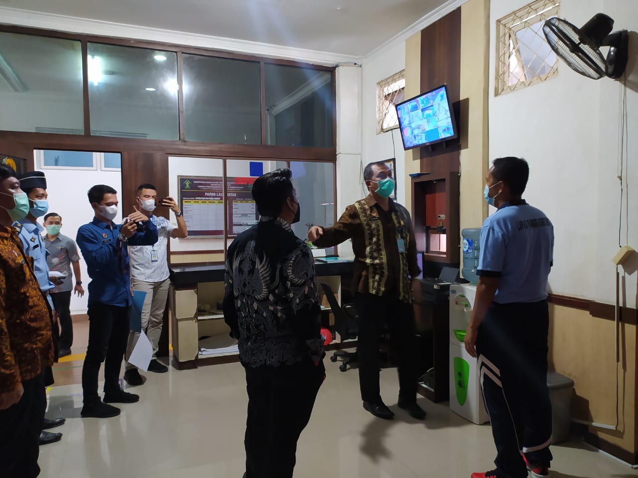 Kadiv Kemenkumham Banten Sambangi Lapas Rangkasbitung