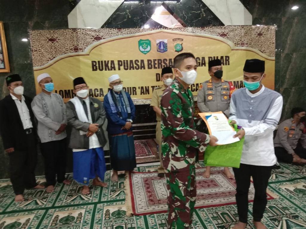 Semarakan Ramadhan 1442 H, Polsek Metro Taman Sari Gelar Lomba Tilawah Qur'an dan Lomba Adzan