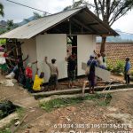 Hasil Dari Gotong Royong Warga, Janda Di Desa Sukajaya Dapat Rumah Layak Huni