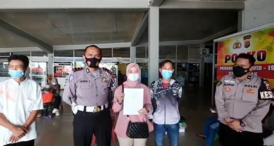 Ucapan Terimakasih Dari Masyarakat Kepada Polres Cilegon Atas Rapid Gratis