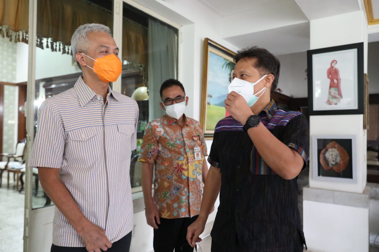 Menteri Kesehatan Temui Gubernur Jawa Tengah