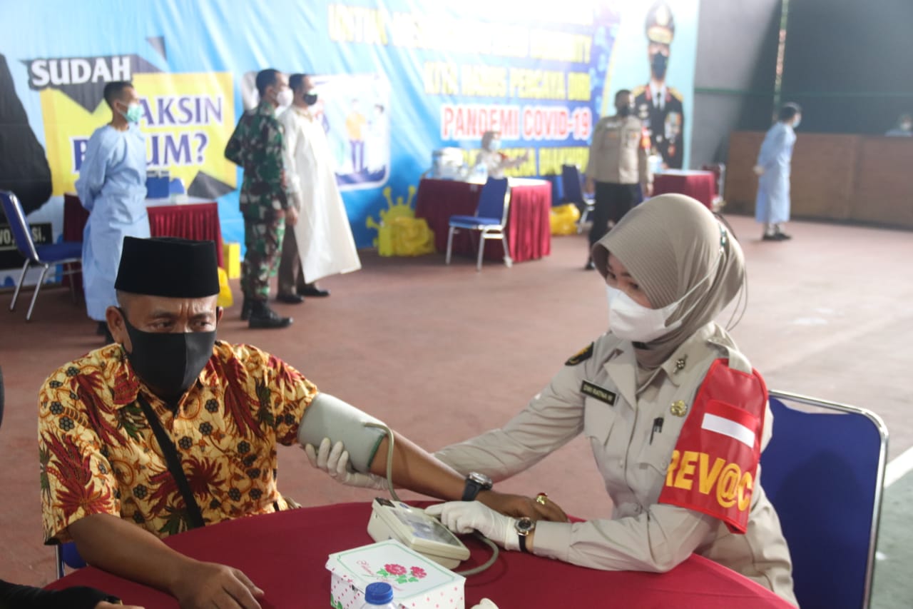 Polda Banten Luncurkan Program Vaksin di Jajapkeun ka Bumi