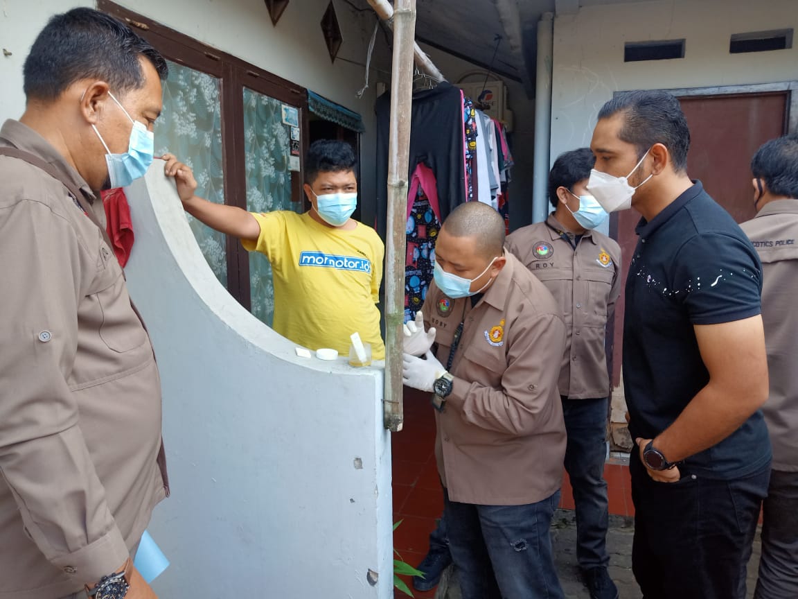 Satres Narkoba Polres Cilegon Polda Banten Adakan Razia Narkoba di Tempat Kost