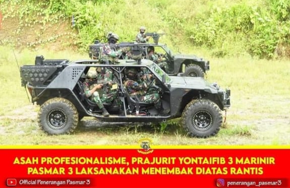 Pertajam Insting Tempur, Yontaifib 3 Marinir Pasmar 3 Laksanakan Latihan Menembak