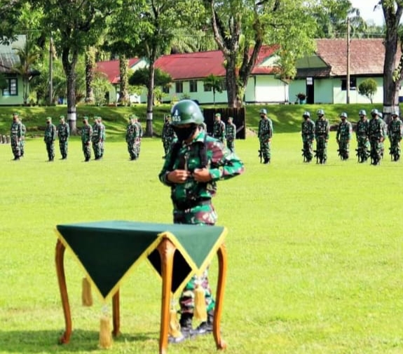 Danrindam I/BB Buka Pendidikan Kejuruan Bintara Infanteri Abituren Pendidikan Pembentukan Bintara TNI AD TA 2021