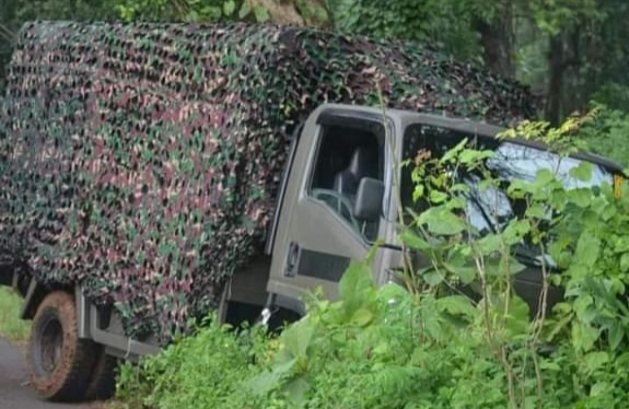 Terperosok, 1 Truck Yonangmor 2 Mar Pasmar 2 Berhasil Diselamatkan Dalam Problem Sukarmed