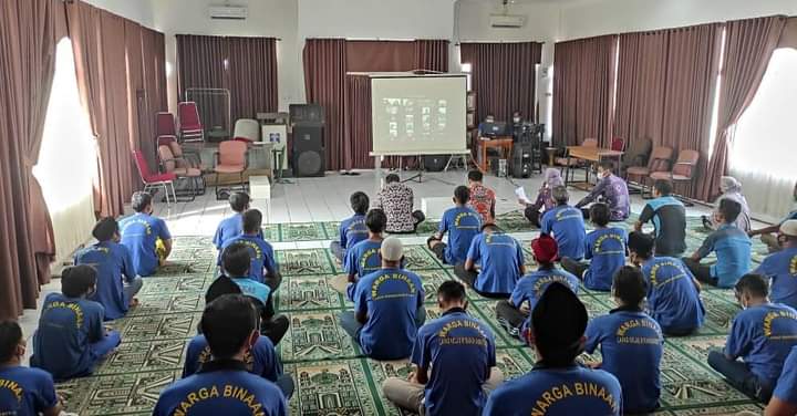 Pasca Keluarnya Permenkumham No. 24 Tahun 2021, Lapas Rangkasbitung Gelar Sidang TPP