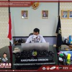 Kepala Rupbasan Cirebon Ikuti Giat Arahan Pimpinan Tinggi Ditjen Pemasyarakatan Secara Virtual