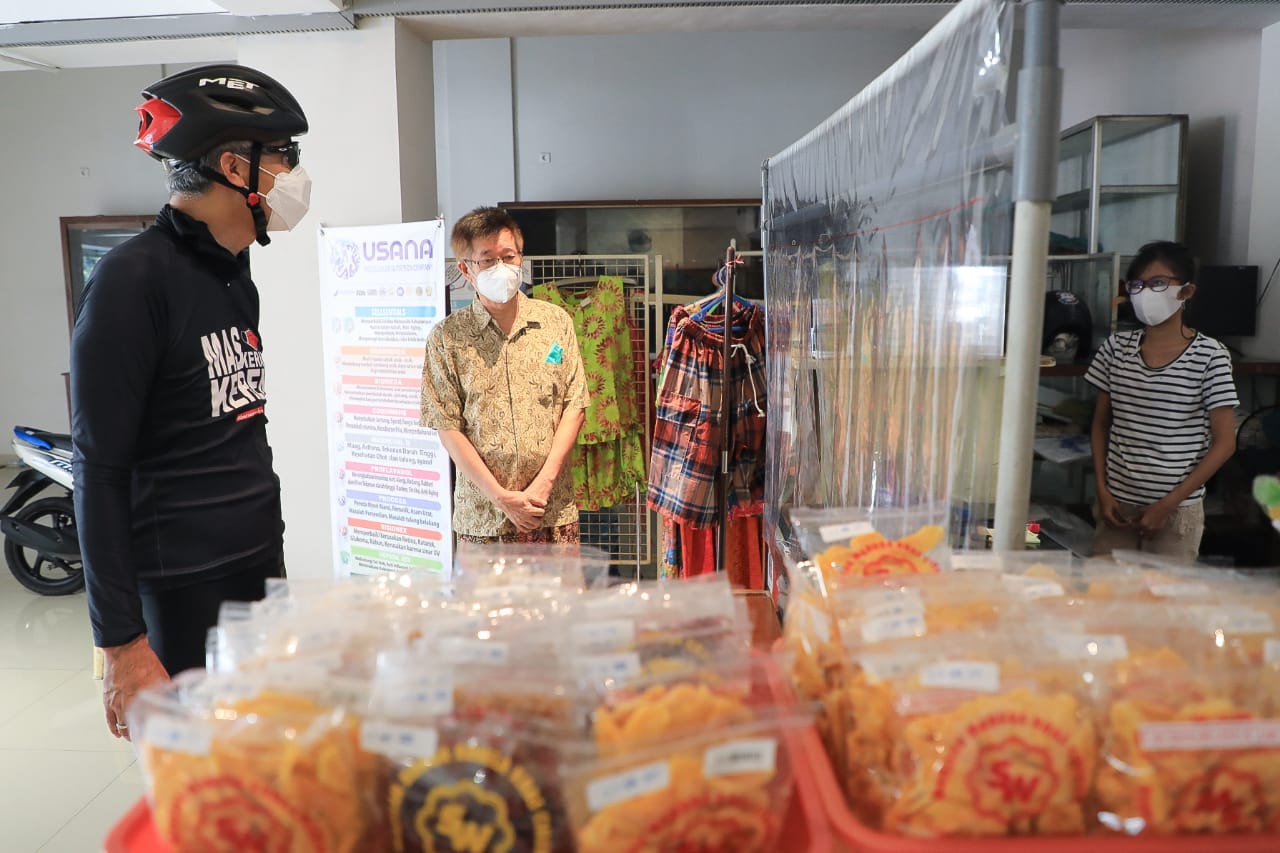 Gubernur Jawa Tengah Apresiasi Warung Makan di Kranggan