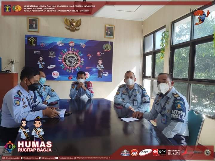 Rupbasan Cirebon Ikuti Rapat Inventarisasi Masalah Rupbasan