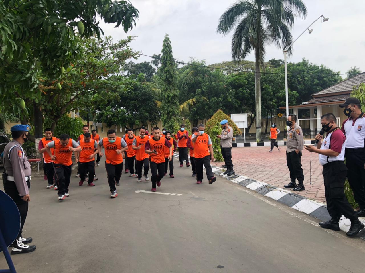 Polres Cilegon Polda Banten Laksanakan Kegiatan Samjas Periodik