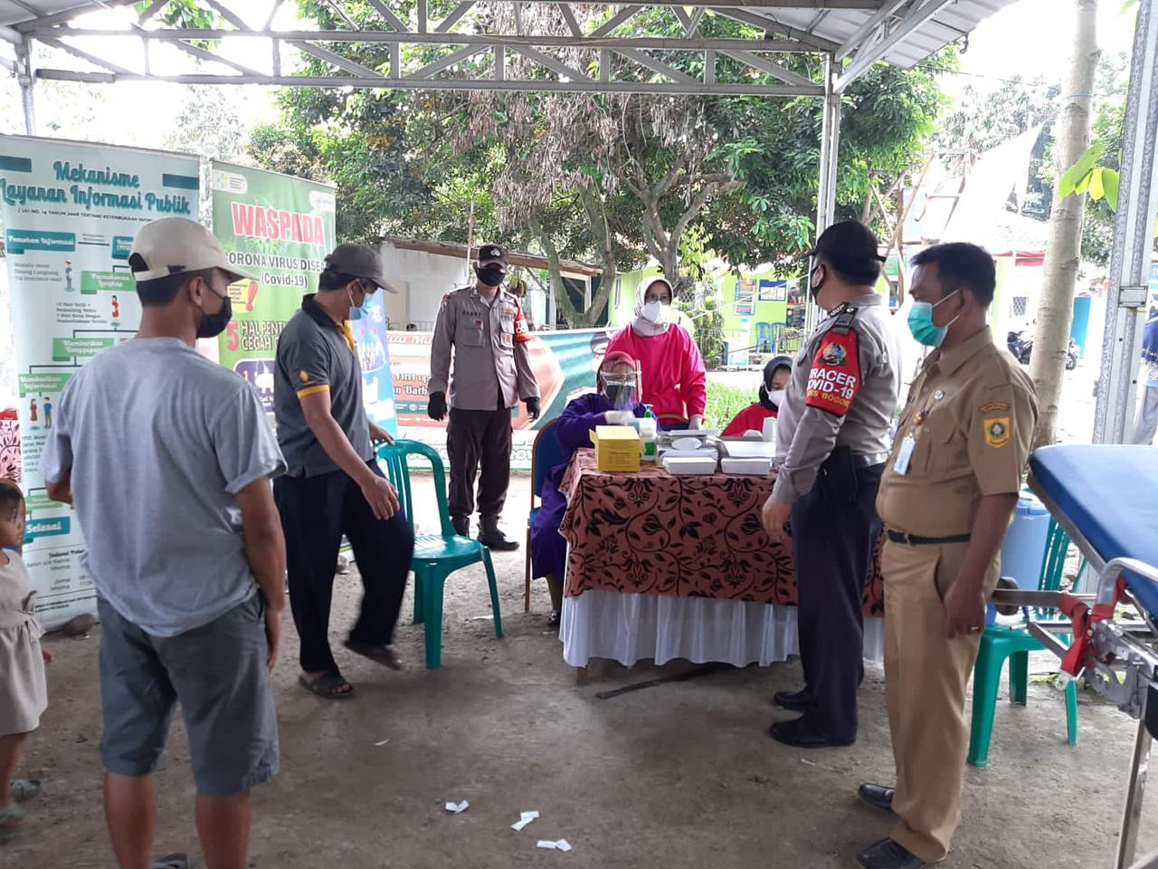 Dalam Rangka Percepatan Penanganan Covid-19 Kecamatan Ciseeng Gelar Gebyar Vaksinasi Covid-19