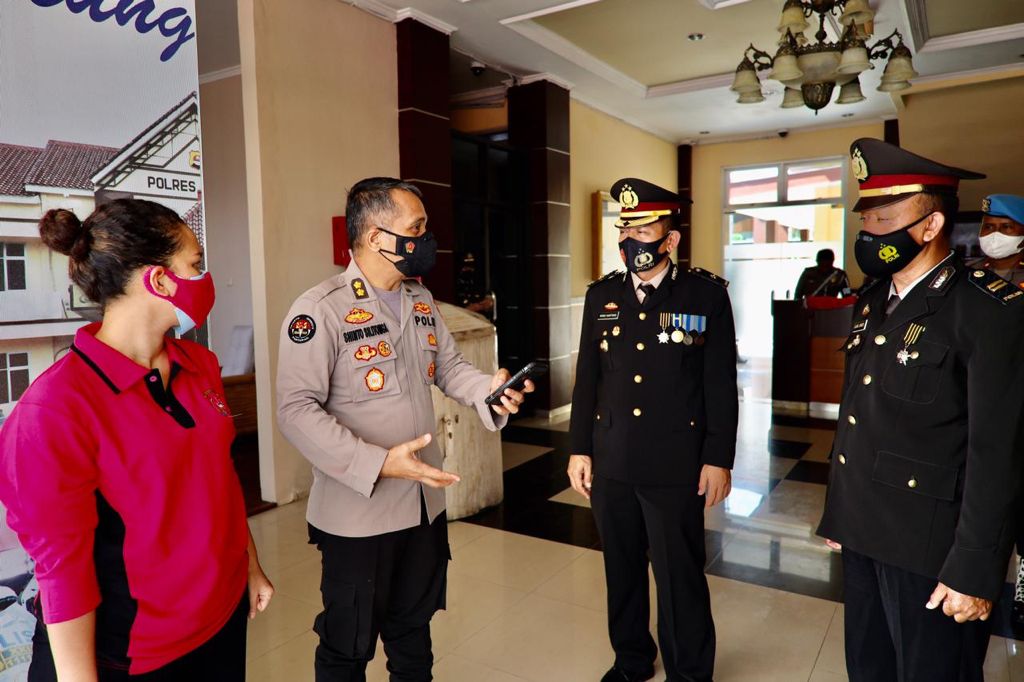 Belanja Masalah Kehumasan, Kabidhumas Polda Banten Kunjungi Polres Lebak