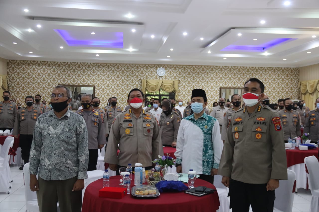 Irwasda Polda Banten Buka FGD Penanggulangan Pencegahan Radikalisme dan Intoleransi di Lingkungan Polda Banten