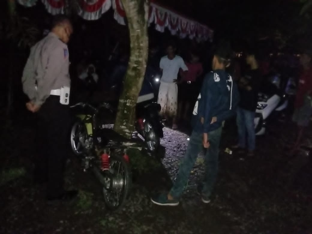 Aksi Balap liar Berhasil di Amankan Polsek Anyer Polres Cilegon