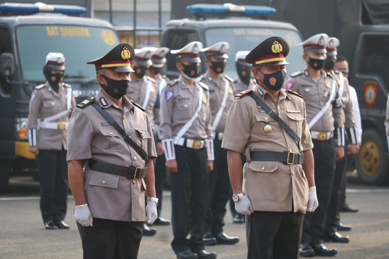 Kapolres Pandeglang Pimpin Sertijab Kapolsek Pagelaran