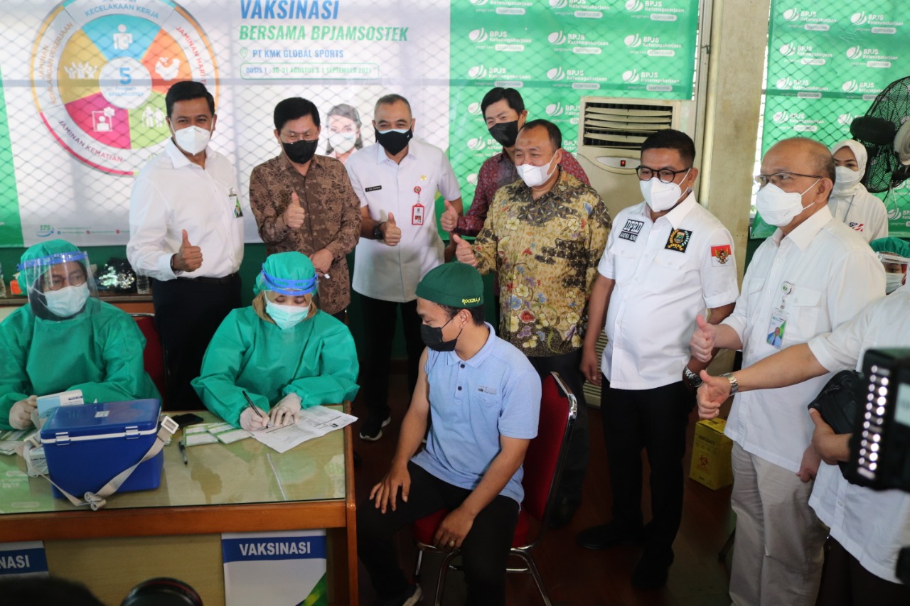 Pacu Pembentukan Herd Immunity, BPJS Ketenagakerjaan Teruskan Program Vaksinasi Bagi Pekerja