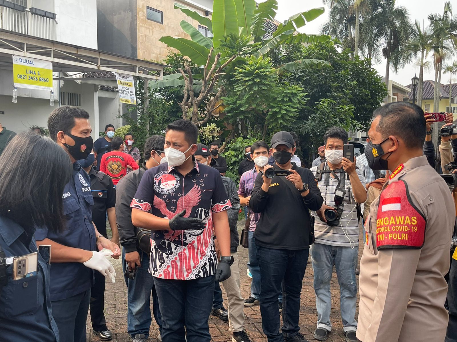 Puslabfor Bareskrim Polri Gelar Olah TKP Pabrik Sabu