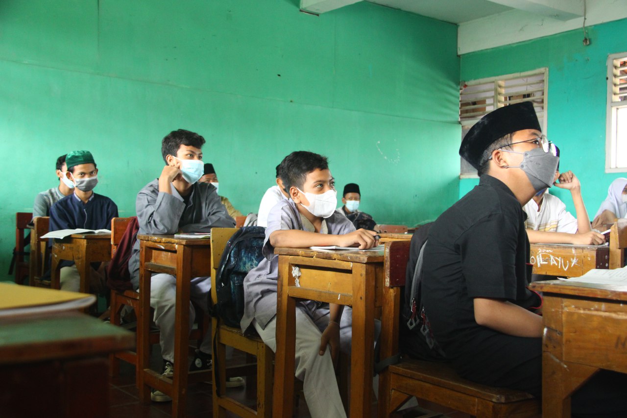 Sekolah Sudah Tatap Muka, Tri Ardhianto Tinjau Penerapan Prokes