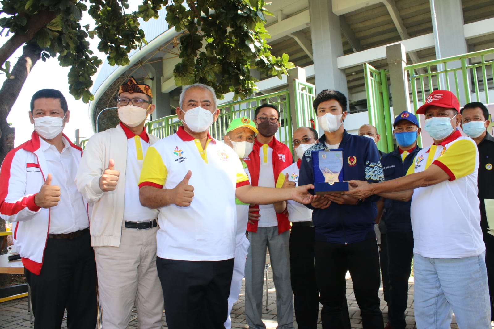 Peringatan Haornas 2021, Wali Kota Bekasi Dukung Capaian Target Tiga Besar Koni di Ajang Porda