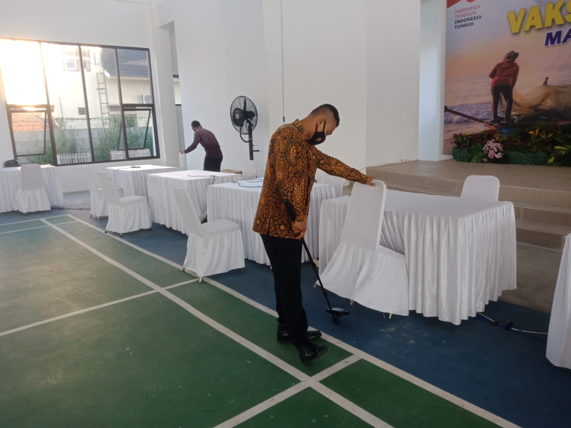 Tim Gegana Brimob Polda Banten Sterilisasi Lokasi Kunjungan Wapres RI ke Ponpes An-Nawawi Tanara