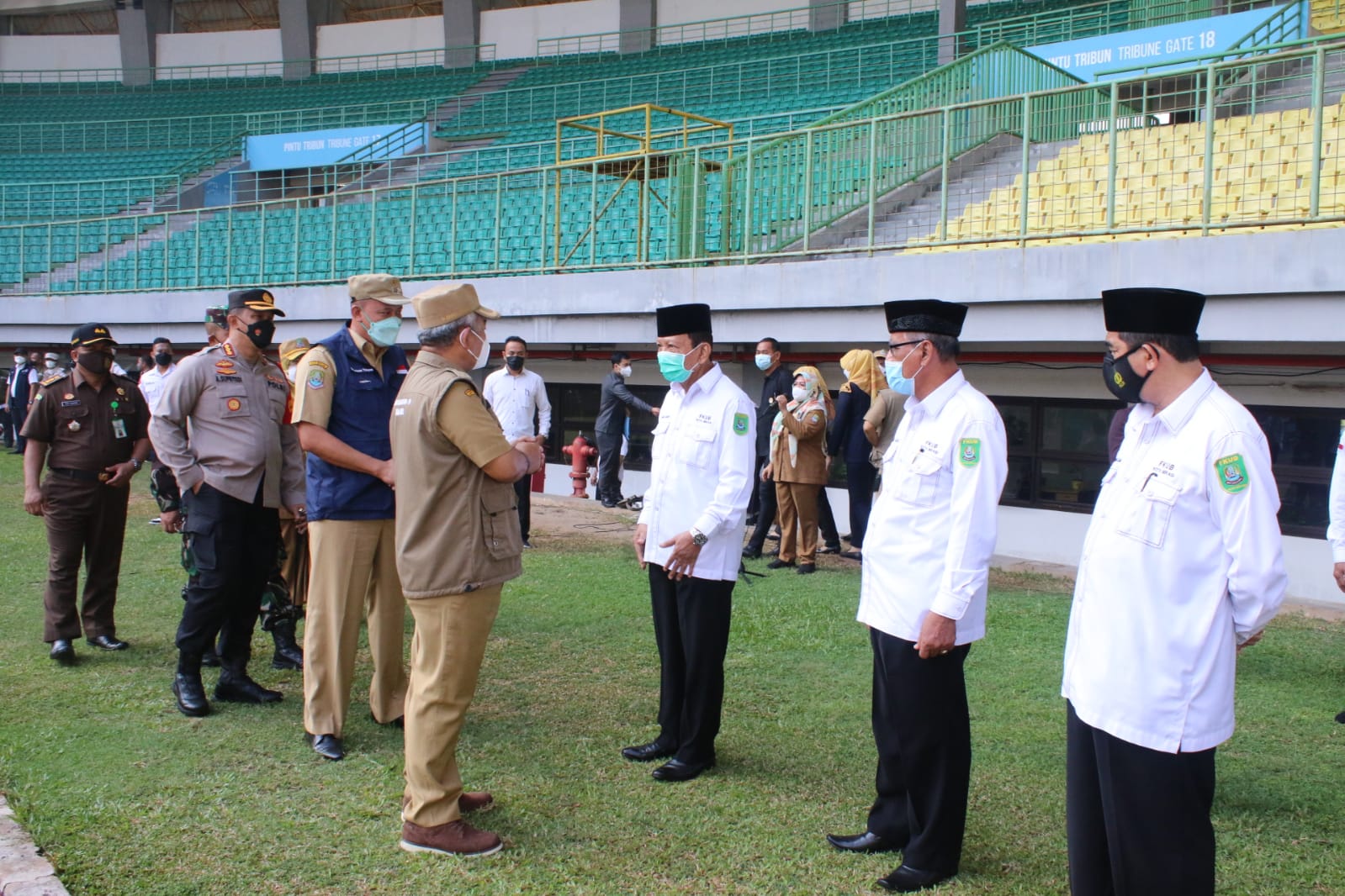 Tepat 3 Tahun Kepemimpinan Wali Kota, Apel Forkopimda di Rangkaikan Lengukuhan FKUB Kota Bekasi