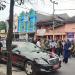 Presiden RI Tinjau Pelaksanaan Vaksinasi di Puskesmas Singandaru, Polda Banten Lakukan Pengamanan