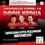 DPD PDI Perjuangan Bersama Taruna Merah Putih Akan Gelar Vaksinasi Dosis 2