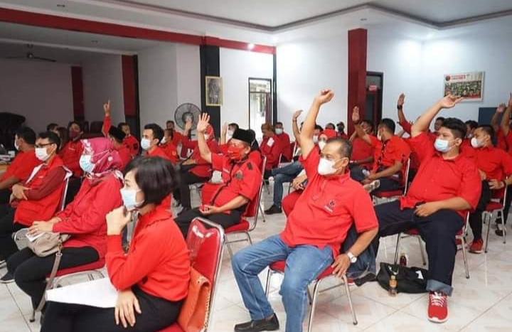 PDI Perjuangan Subang Gelar Rapat Koordinasi Struktural Partai