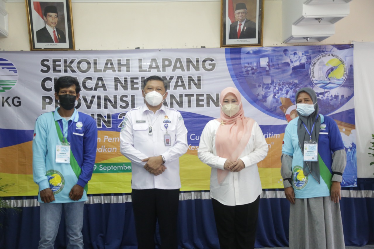 BMKG Gelar Sekolah Lapang Cuaca Untuk Nelayan Pandeglang