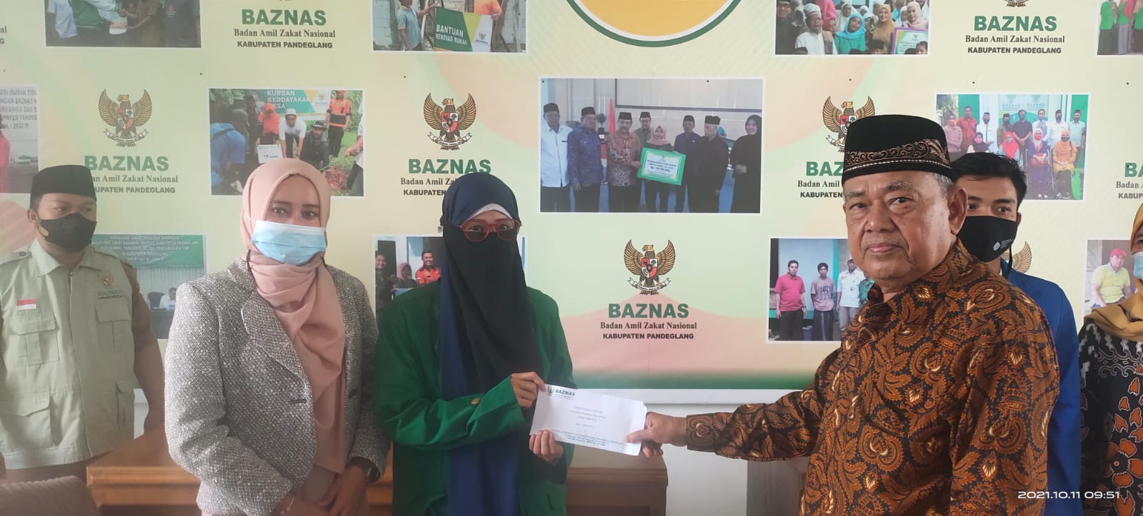 Tiap Tahun Ratusan Juta Digulirkan Baznas Pandeglang Untuk Program Studi Mahasiswa