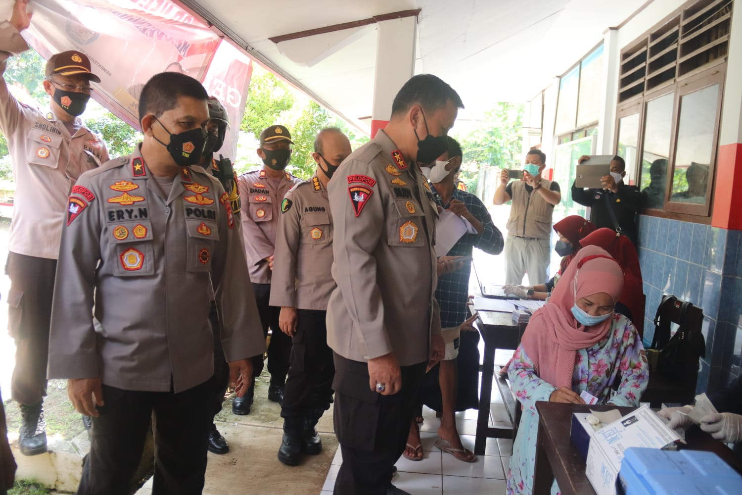 Ada Layanan Vaksinasi di TPS 01 Desa Babadsari Kecamatan Jiput