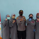 Polsek Sukamakmur Gelar Vaksinasi Massal Bersama dan bagikan 1000 Paket Sembako