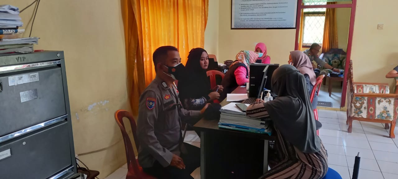 Polsek Lebakgedong Polres Lebak Gelar Vaksin Presisi Dosis 1 dan 2