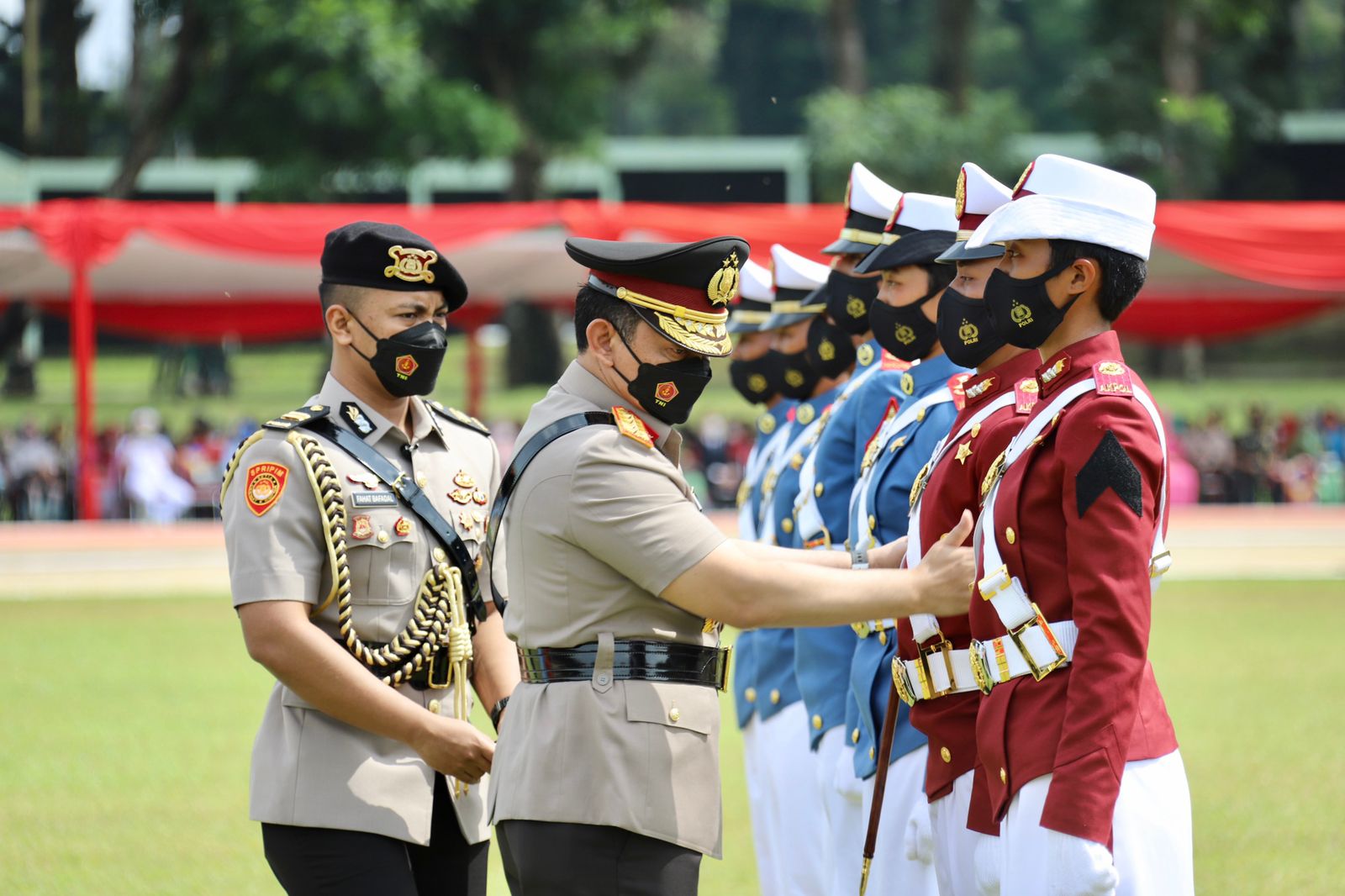 Diwisuda Kapolri dan Panglima TNI, 982 Taruna Akpol dan Akademi TNI Lulus Pendidikan Dasar