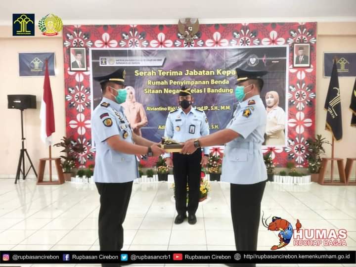 Kepala Rupbasan Cirebon Hadiri Sertijab dan Pisah Sambut Kepala Rupbasan Bandung