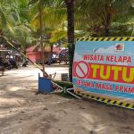 Wisata Pantai Kalapa Warna Ditutup, Sejumlah Pedagang Menjerit