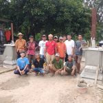 Warga Desa Pajagan Semangat Gotong Royong Membuat Gapura