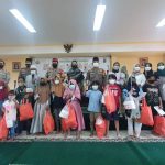 Peringati Hari Ibu, Polsek Tanjung Duren Santuni Anak Yatim