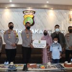 PT. ASABRI Bersama Polres Metro Jakarta Barat Berikan Santunan JKK