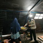 Ratusan Rumah Di Paku Haji Terendam Banjir, Polres Metro Tangerang Bangun Dapur Umum